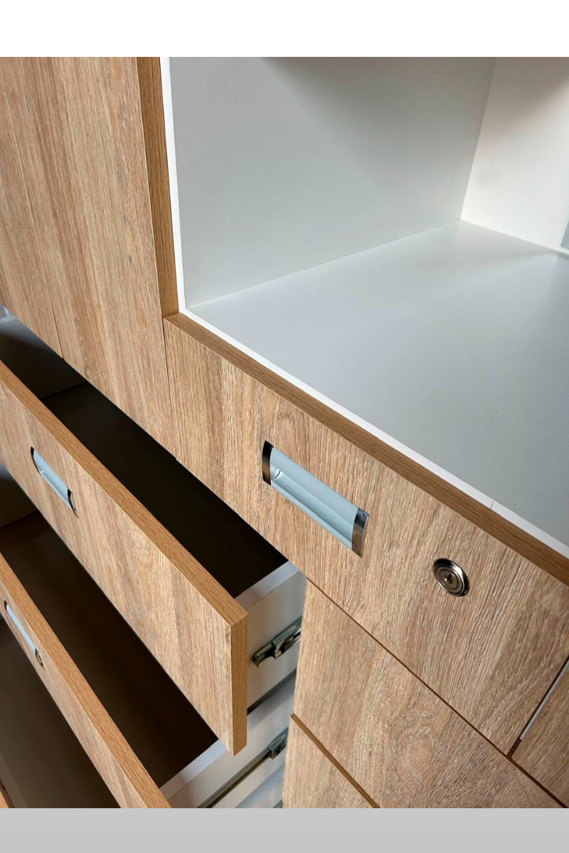Ropero de 140cm - Nuez - Image 3