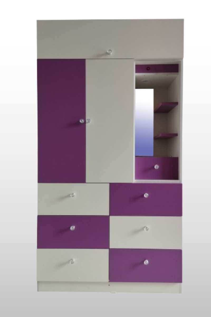 Ropero Compact color violeta