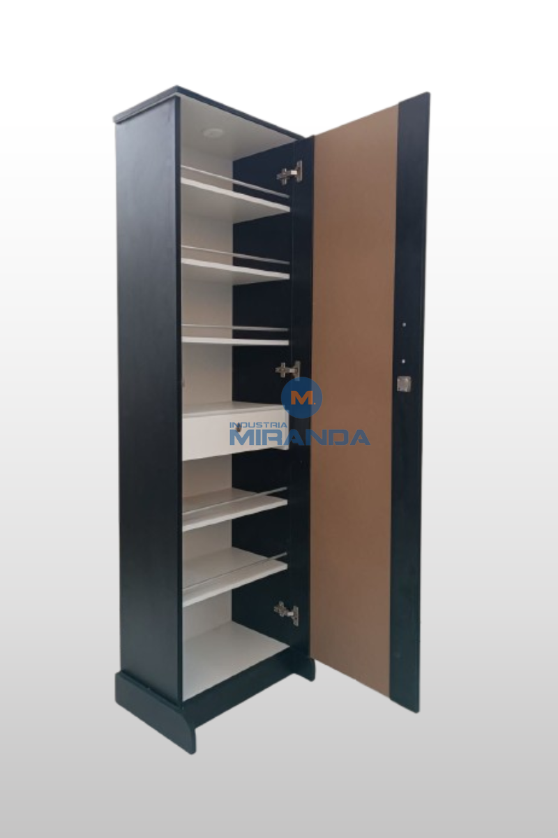 Zapatera de 1 puerta Wengue - Image 2