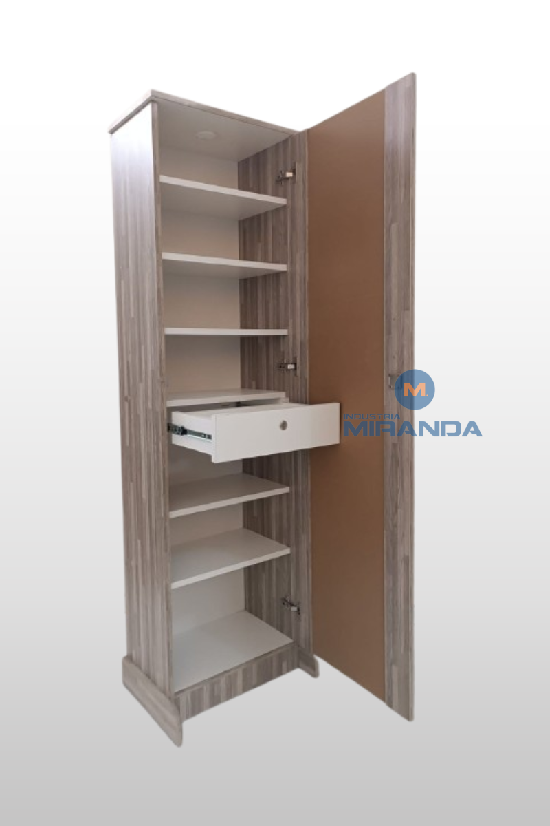 Zapatera de 1 puerta Entablado - Image 2