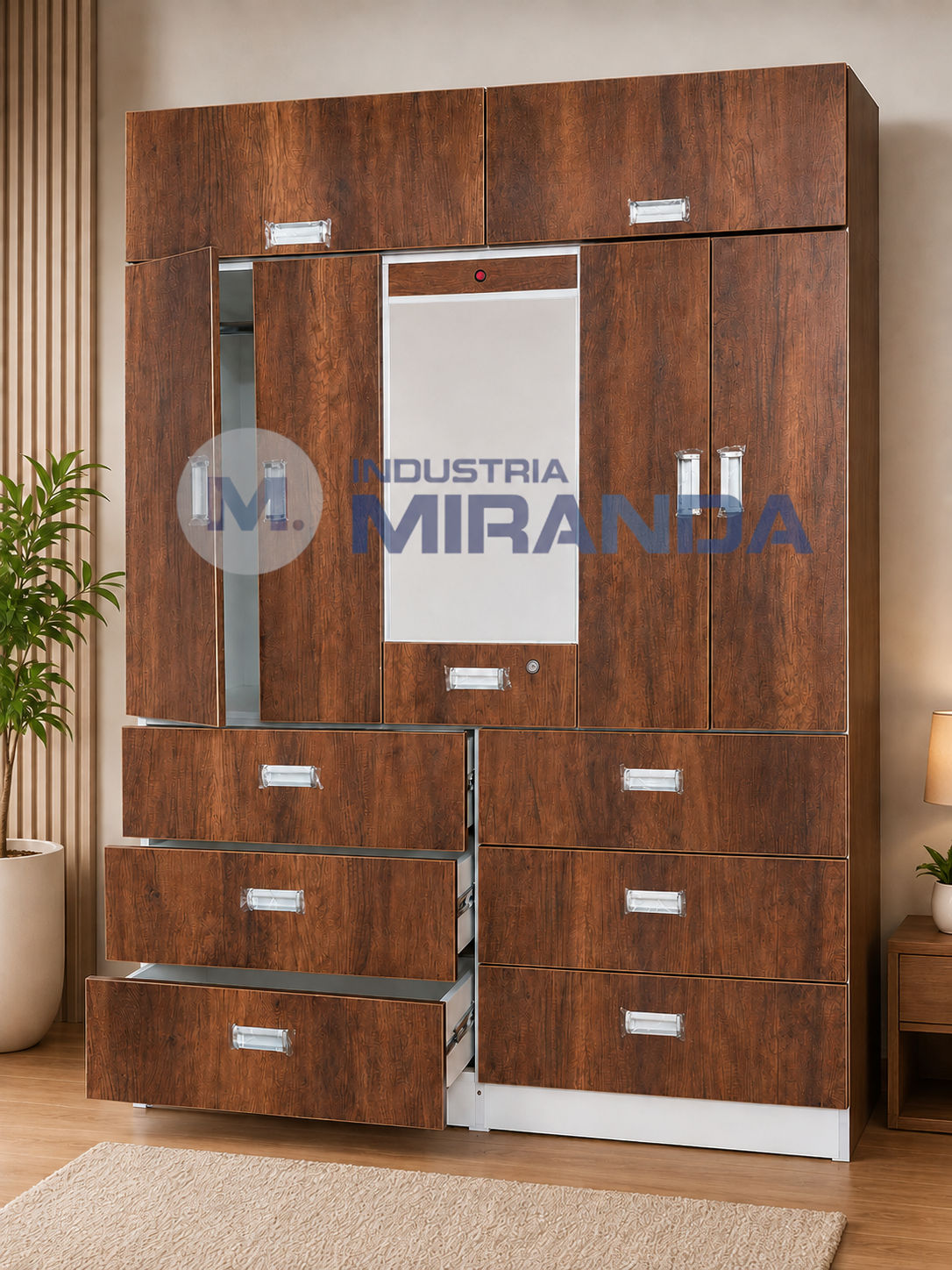 Ropero Concept 1.40 m - color Caramelo